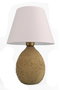 Opviq Lámpara de mesa YL704 de cerámica beige y blanco